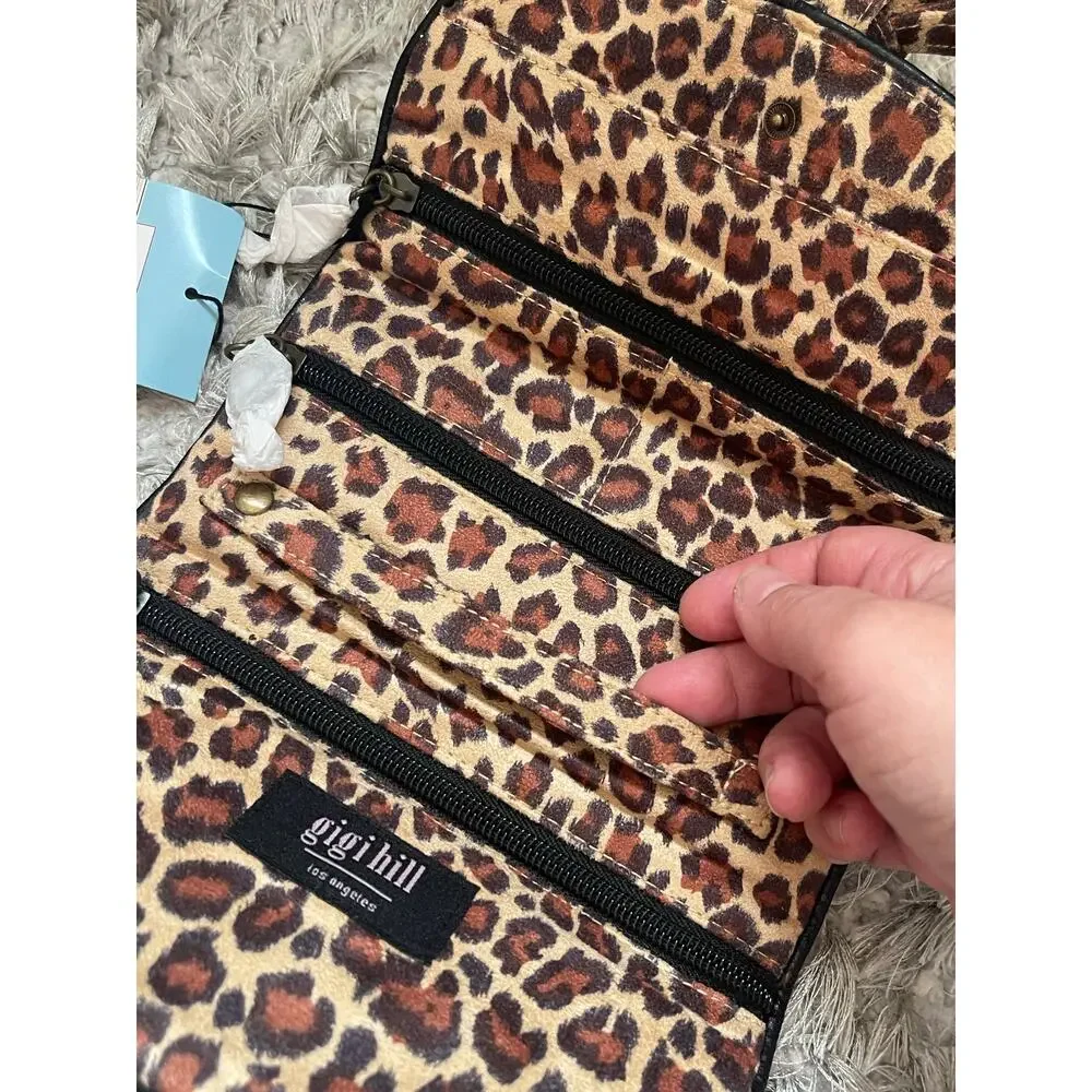 Gigi Hill Makeup Bag Jewelry Organizer Traveling Bag